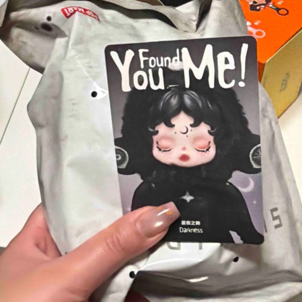 Unboxed Skullpanda Found You Me! Darkness